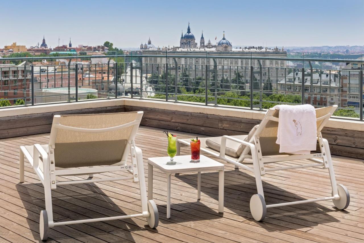 Barcelo Torre De Madrid Hotel Екстериор снимка Rooftop terrace