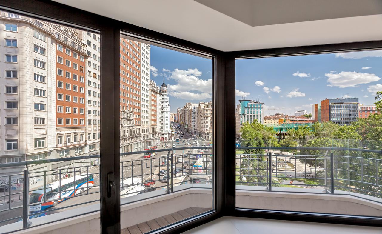 Barcelo Torre De Madrid Hotel Екстериор снимка View from the apartment